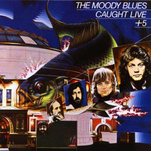 The Moody Blues. " Caught Live +5 ". DLP